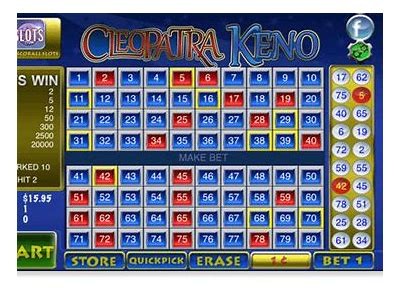 How to Play Cleopatra Keno for Real Money and Win Big Online